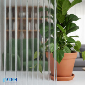 CLEAR FLUTES (1/2″ REEDED)