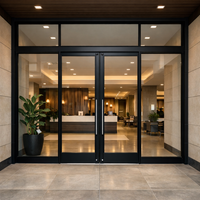 frame-line Entrance black
